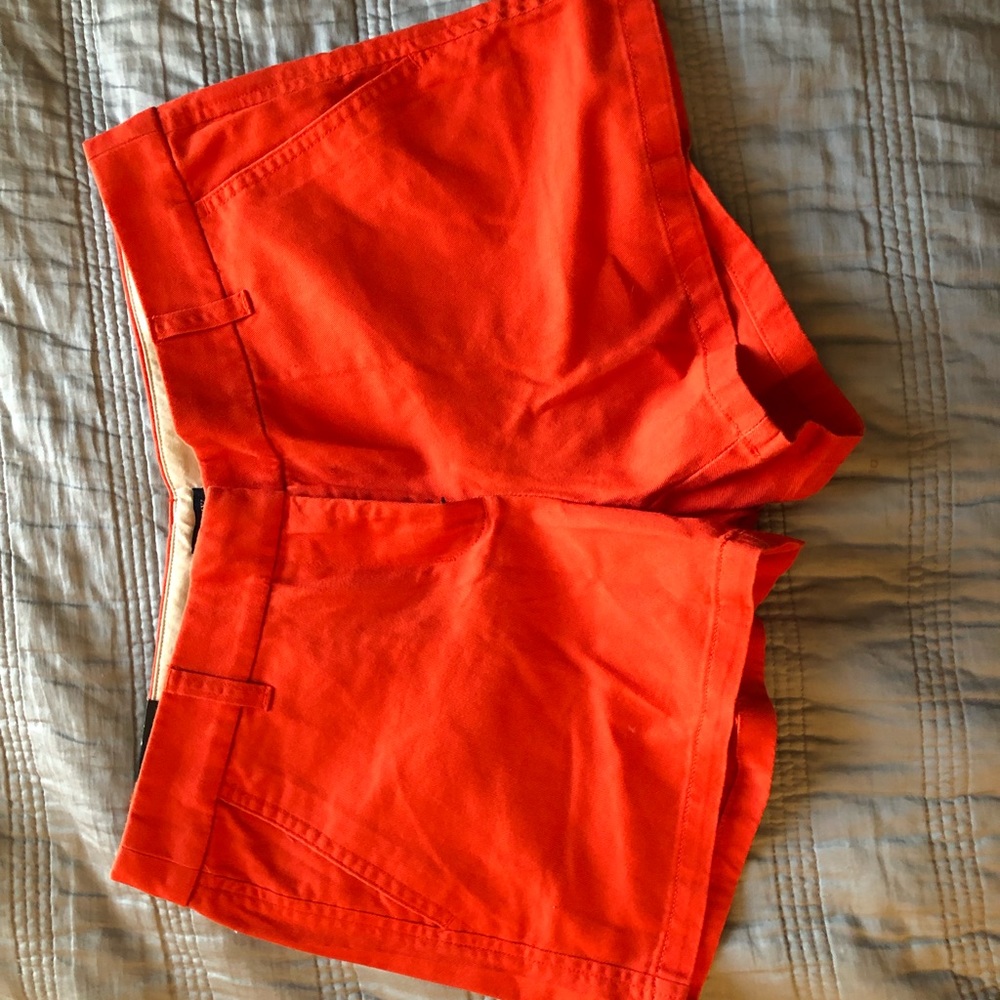 J by J Crew coral orange short, NWT